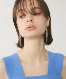 GRACE CONTINENTAL ビジューチェーンピアス