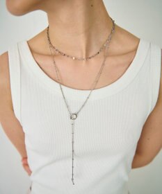 GRACE CONTINENTAL レイヤードデザインネックレス