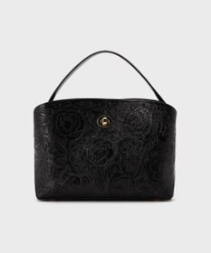 GRACE CONTINENTAL VTGFlowerbag ブラック