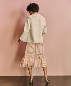 GRACE CONTINENTAL ラムレザーＰコート