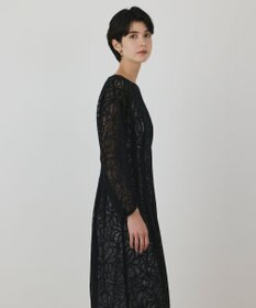 GRACE CONTINENTAL ペイズリーフラワー刺繍ワンピース