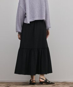 GRACE CONTINENTAL ティアードエンブロイダリースカート