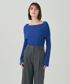 GRACE CONTINENTAL オフショルニットトップ