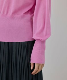 GRACE CONTINENTAL カシミヤ混ニットトップ