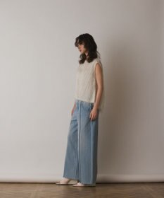 GRACE CONTINENTAL フリンジギャザートップ