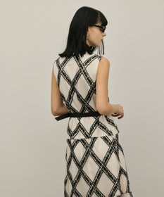 GRACE CONTINENTAL チュールレースワンピース