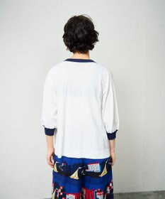 GRACE CONTINENTAL 配色ニットカーディガン