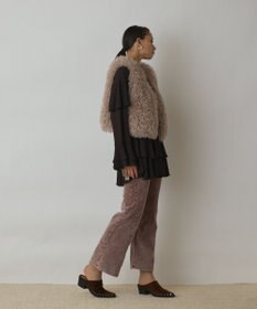 GRACE CONTINENTAL ショ－トファ－ジレ