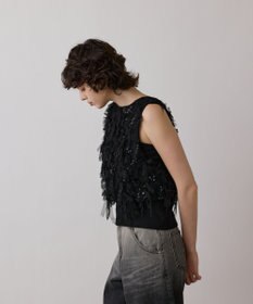 GRACE CONTINENTAL フリンジベスト