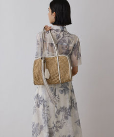 GRACE CONTINENTAL シャドーフラワープリントワンピース