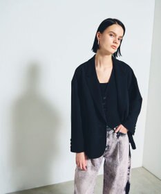 GRACE CONTINENTAL トリアセオーバーサイズジャケット