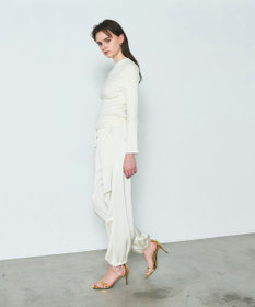 GRACE CONTINENTAL リブニットトップ