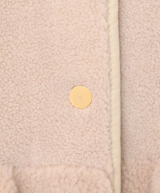 GRACE CONTINENTAL ノーカラーボアムートンコート