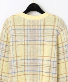GRACE CONTINENTAL - 今季　グレースコンチネンタル　チェックシャギーニットトップ　ニット チェックシャギーニットトップ / GRACE CONTINENTAL | GRACE