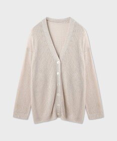 GRACE CONTINENTAL ラメルーズニットカーディガン