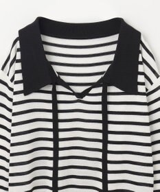 GRACE CONTINENTAL マリンボウタイニット