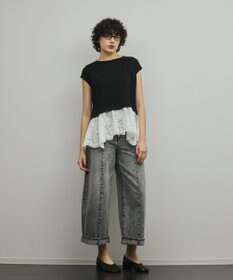 GRACE CONTINENTAL ヘムembカットトップ