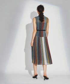 マルチストライププリーツワンピース / GRACE CONTINENTAL