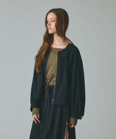 GRACE CONTINENTAL トリアセジャージジャケット