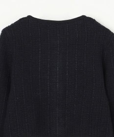 GRACE CONTINENTAL ツイードショートニットカーディガン