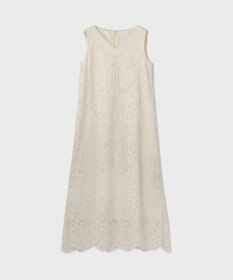 GRACE CONTINENTAL フラワーカットワークワンピース