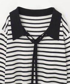 GRACE CONTINENTAL マリンボウタイニット