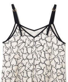 GRACE CONTINENTAL ラインハートキャミワンピース