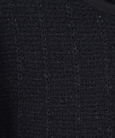 GRACE CONTINENTAL ツイードショートニットカーディガン