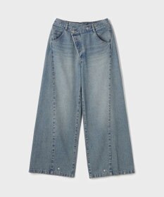 GRACE CONTINENTAL ラップ2wayデニムパンツ
