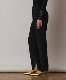 GRACE CONTINENTAL インサイドスリットスリムパンツ
