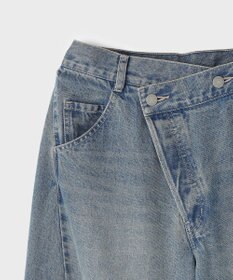GRACE CONTINENTAL ラップ2wayデニムパンツ