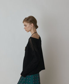 GRACE CONTINENTAL フロッキーオーバーカットトップ