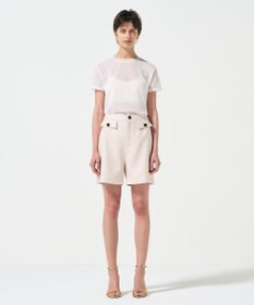 GRACE CONTINENTAL シアークルーカットトップ