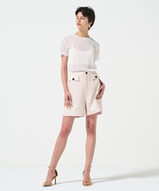 GRACE CONTINENTAL シアークルーカットトップ