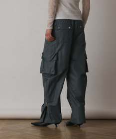 GRACE CONTINENTAL ナイロンジップカーゴパンツ