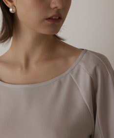 GRACE CONTINENTAL スリットスリーブトップ
