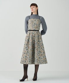 GRACE CONTINENTAL ボタニカルセパレートドレス