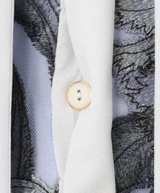 GRACE CONTINENTAL フラワー刺繍ミディドレス