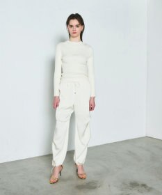 GRACE CONTINENTAL リブニットトップ