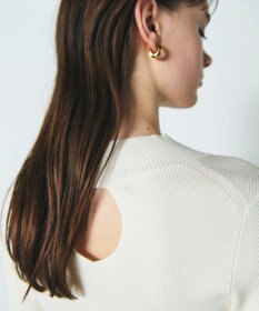 GRACE CONTINENTAL リブニットトップ