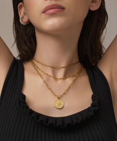 GRACE CONTINENTAL コインレイヤードネックレス