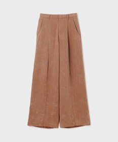 GRACE CONTINENTAL クラッシュサテンパンツ