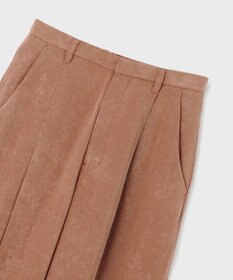 GRACE CONTINENTAL クラッシュサテンパンツ