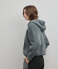 GRACE CONTINENTAL フェザーニットパーカー