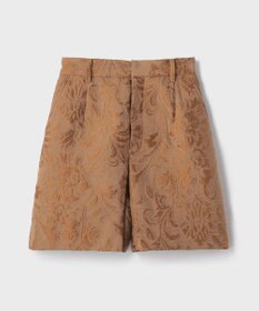 GRACE CONTINENTAL リーフジャガードショートパンツ