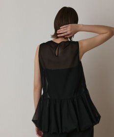 GRACE CONTINENTAL バルーンチュールトップ