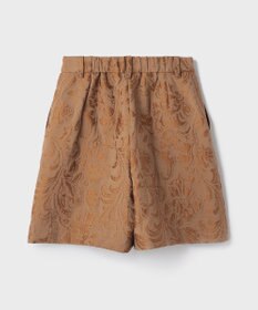 GRACE CONTINENTAL リーフジャガードショートパンツ