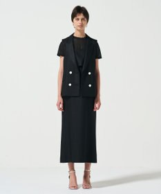 GRACE CONTINENTAL バックフリルベスト