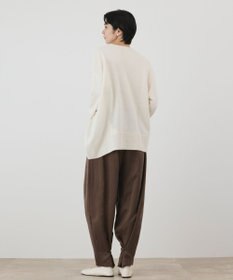 GRACE CONTINENTAL イレヘムブローチニットトップ