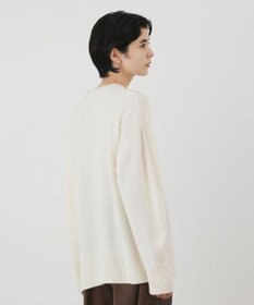 GRACE CONTINENTAL イレヘムブローチニットトップ